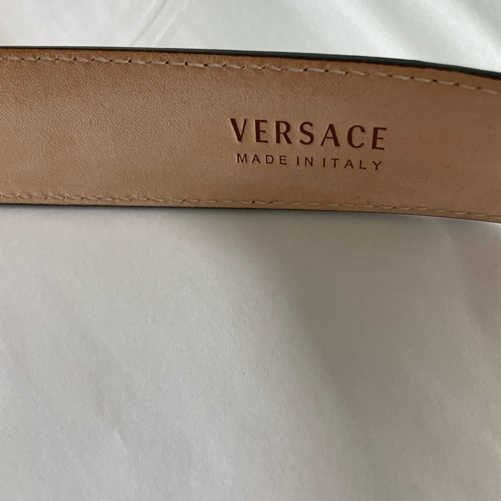 Versace TRÉSOR DE LA MER PRINT Medusa belt - Picture 6 of 8